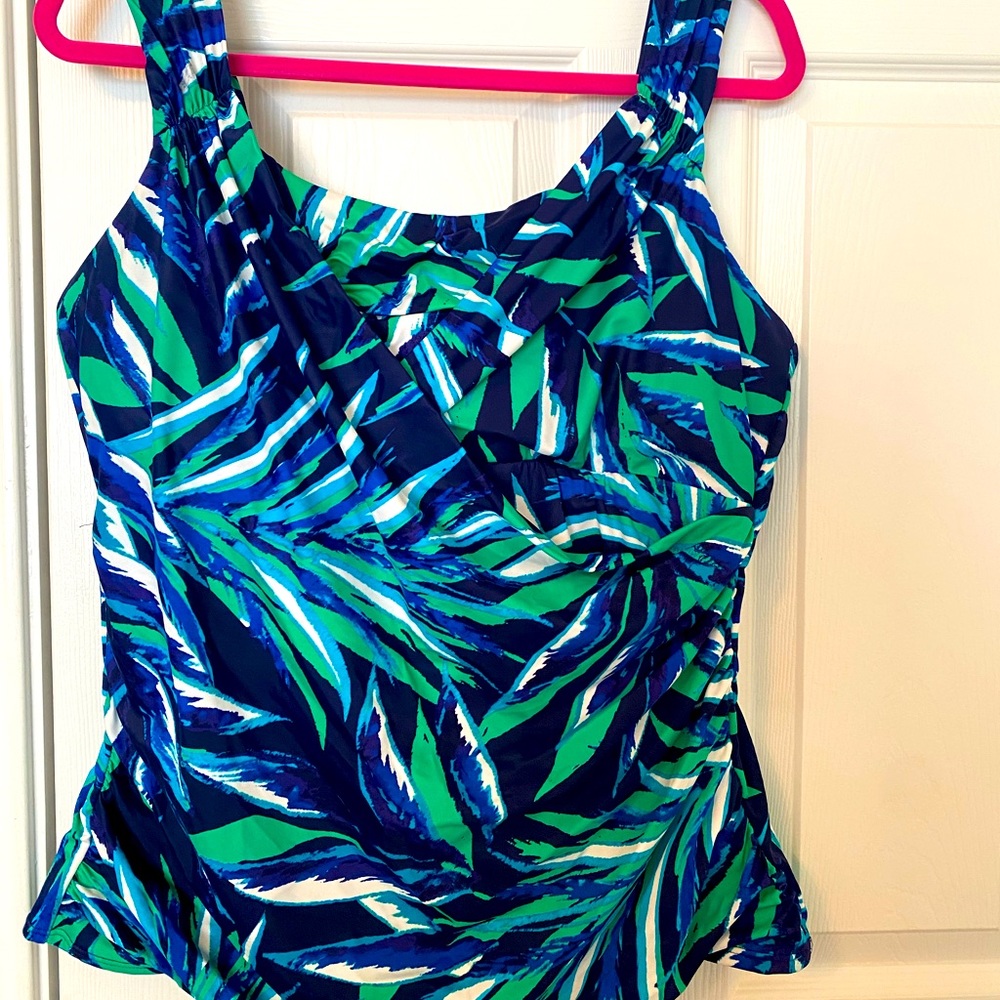 Land’s End Underwire Slimming swim top